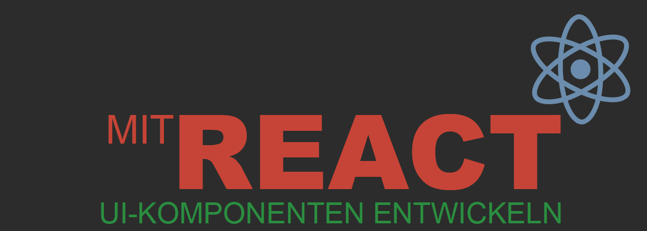 Folien "Mit React Komponenten entwicklen" - Talk auf der W-Jax 2015